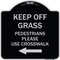 Signmission Lawn Boss Stake Kit Heavy-Gauge Aluminum Architectural Sign, 18" x 18", BS-1818-23888 A-DES-BS-1818-23888 - alternate 1